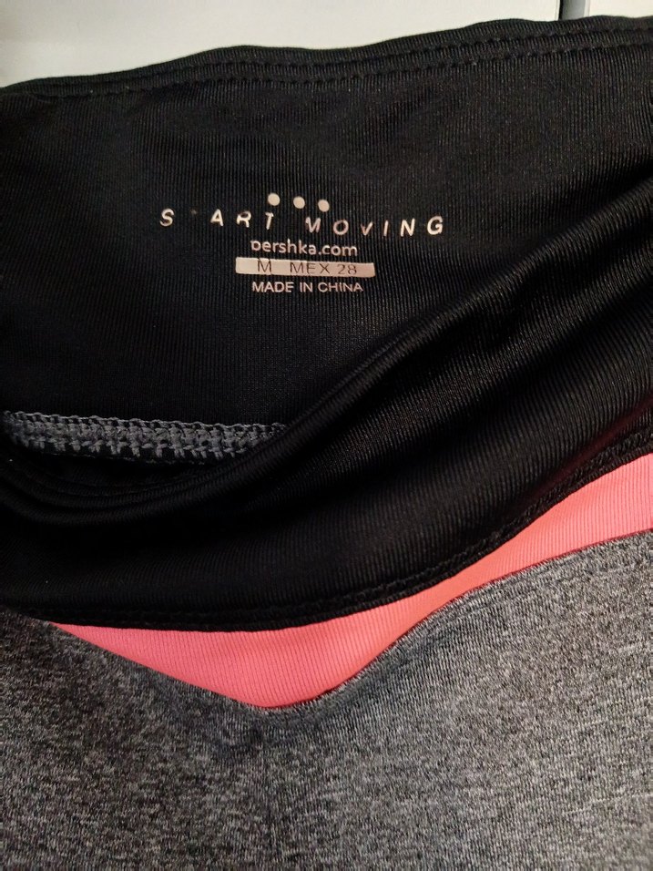 Gri Streç uzun tayt - Görsel 2