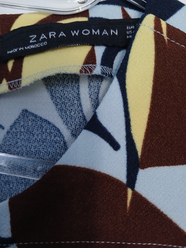 Renkli Desenli bayan elbise - Görsel 3