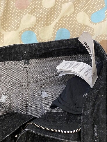 xs Beden Siyah kot pantolon