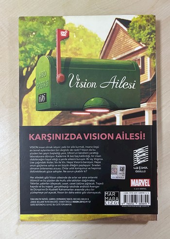 Beden Vision Marvel Çizgi Roman