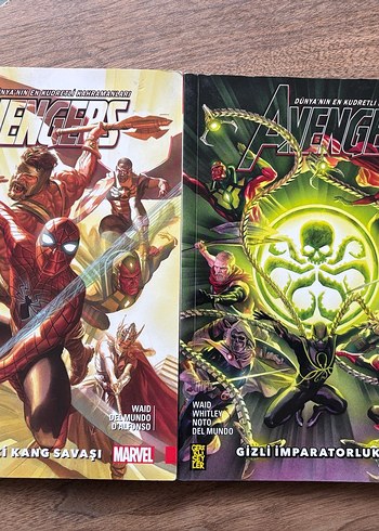 Marvel Avengers Zincirsiz Çizgi Roman Seti