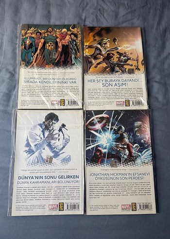 Avengers Zaman Tükeniyor 4 Kitap Set