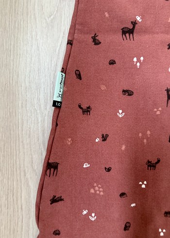 ERGOPOUCH Bordo Baskılı Çocuk Uyku Tulumu - Görsel 2