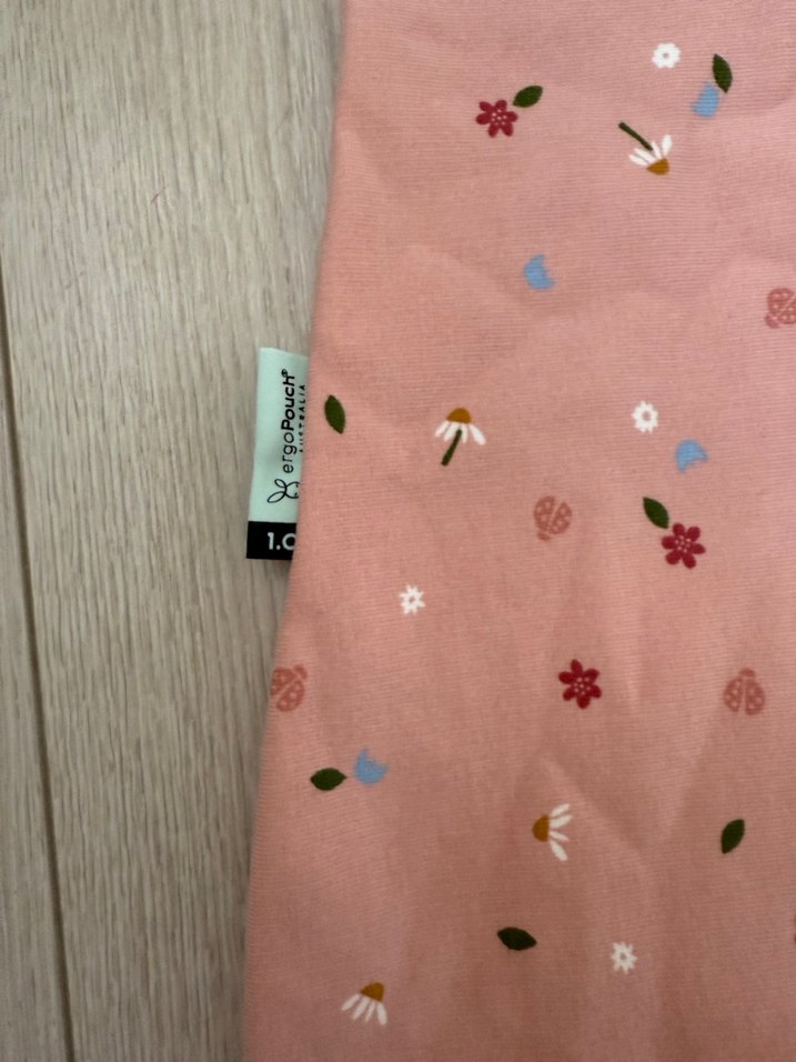 Ergopouch Pembe Çiçek Desenli Bebek Uyku Tulumu - Görsel 3