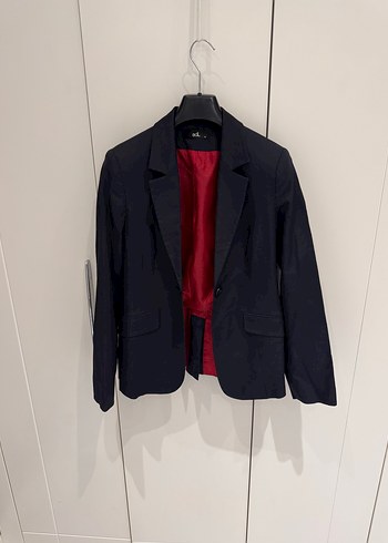 Koyu Renkli Kadın Blazer Ceket - Görsel 2