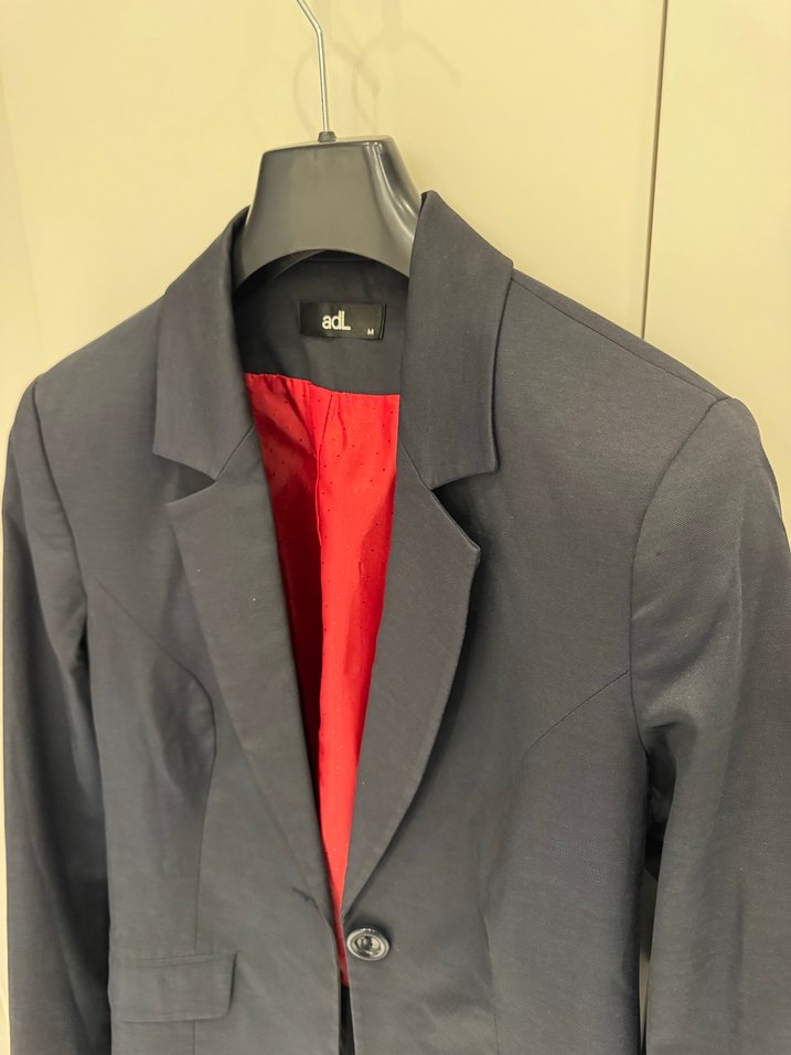 Koyu Renkli Kadın Blazer Ceket - Görsel 3