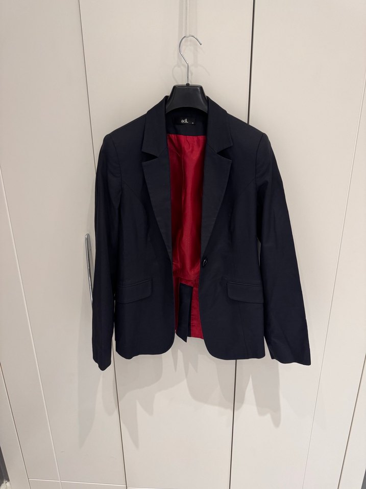 Koyu Renkli Kadın Blazer Ceket - Görsel 2