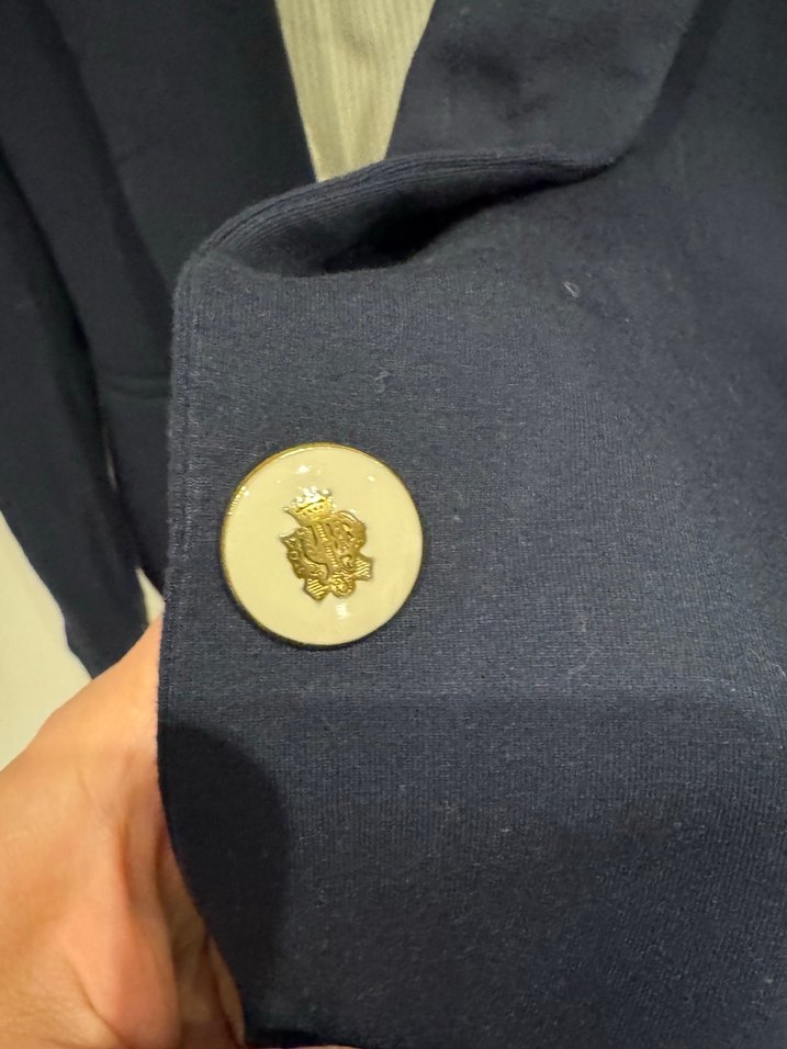 Kadın Siyah Keten Blazer Ceket - Görsel 3