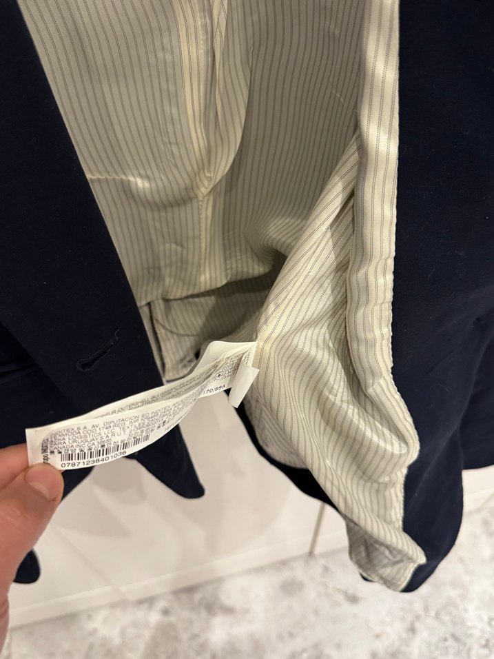 Kadın Siyah Keten Blazer Ceket - Görsel 5