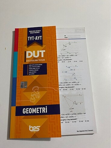 tyt ayt geometri test kitabı