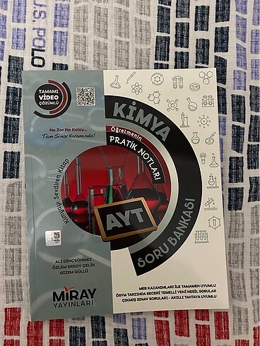 ayt kimya soru bankası miray yayınları