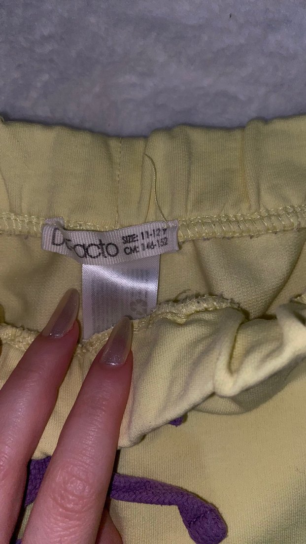 Sarı Erkek Çocuk Rahat Kesim Şort - Görsel 2