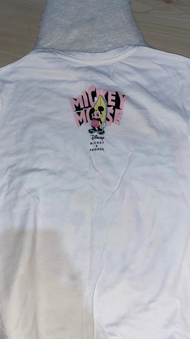 Beyaz Baskılı Çocuk tşött 10-12 Yaş - Görsel 3