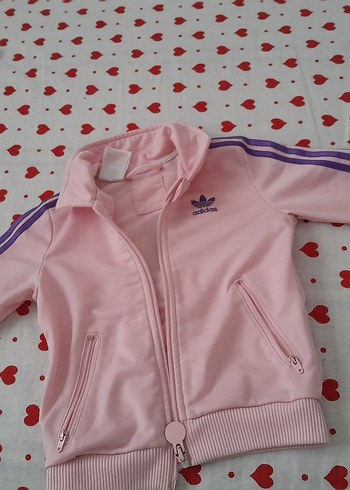 Kız Çocuk Pembe Fermuarlı Ceket - Görsel 2