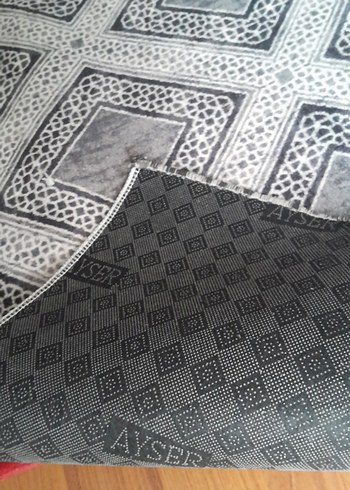 Gri Desenli Geleneksel Halı - Görsel 2