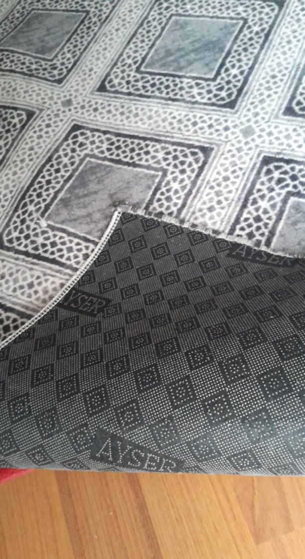 Gri Desenli Geleneksel Halı - Görsel 2