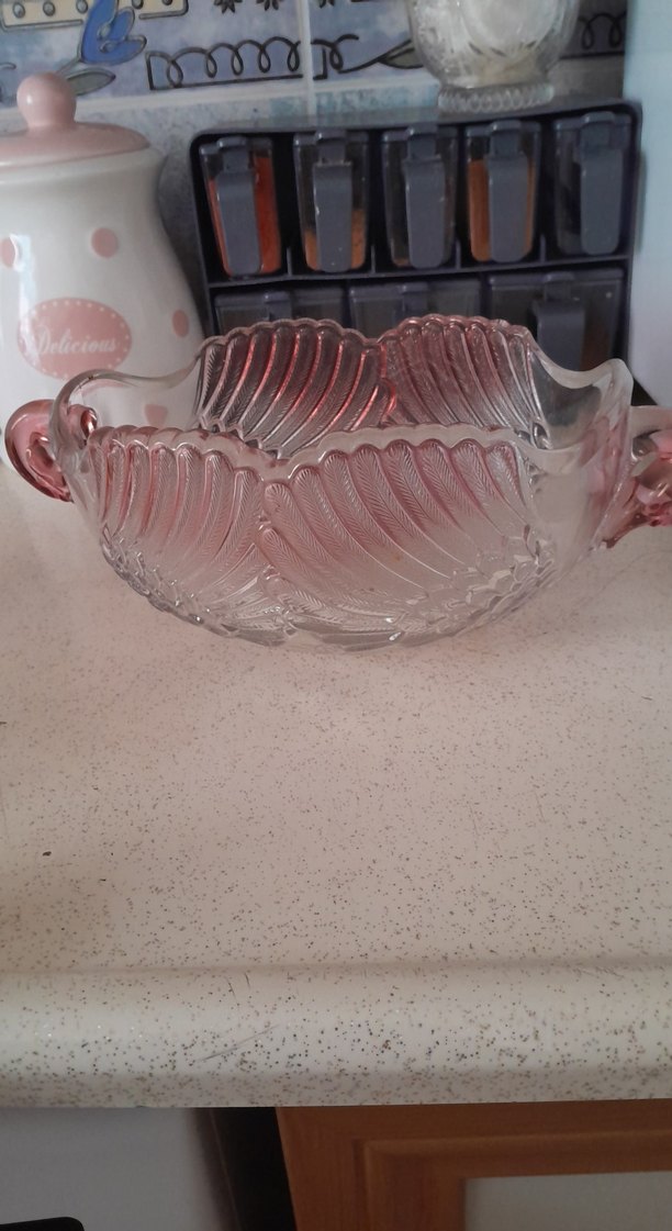 Pastel Pembe Cam Vazo - Görsel 2