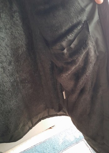 Gri Kapitone Kadın Kışlık Mont - Görsel 5