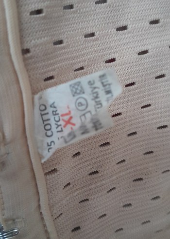 Bej Parlak Hemşire Korsesi Midi Boy - Görsel 2