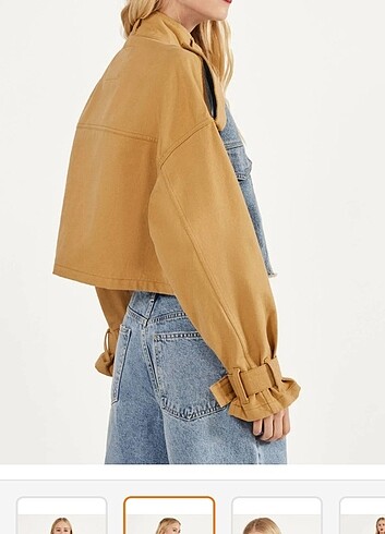 m Beden Bershka kot ceket 