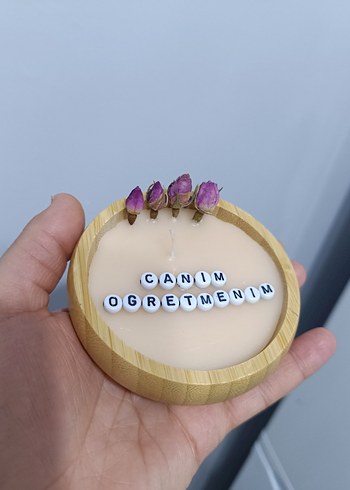Diğer Camel Renkli Öğretmene Özel Mum