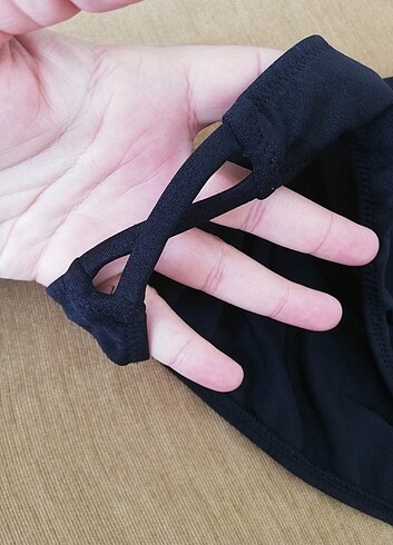 Bayan bikini alt 38 beden siyah