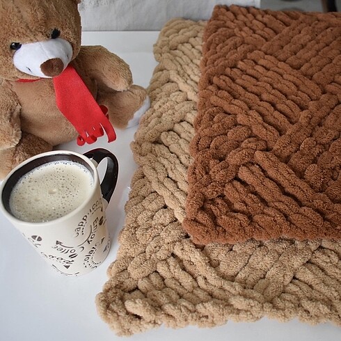 Alize puffy battaniye - Görsel 2