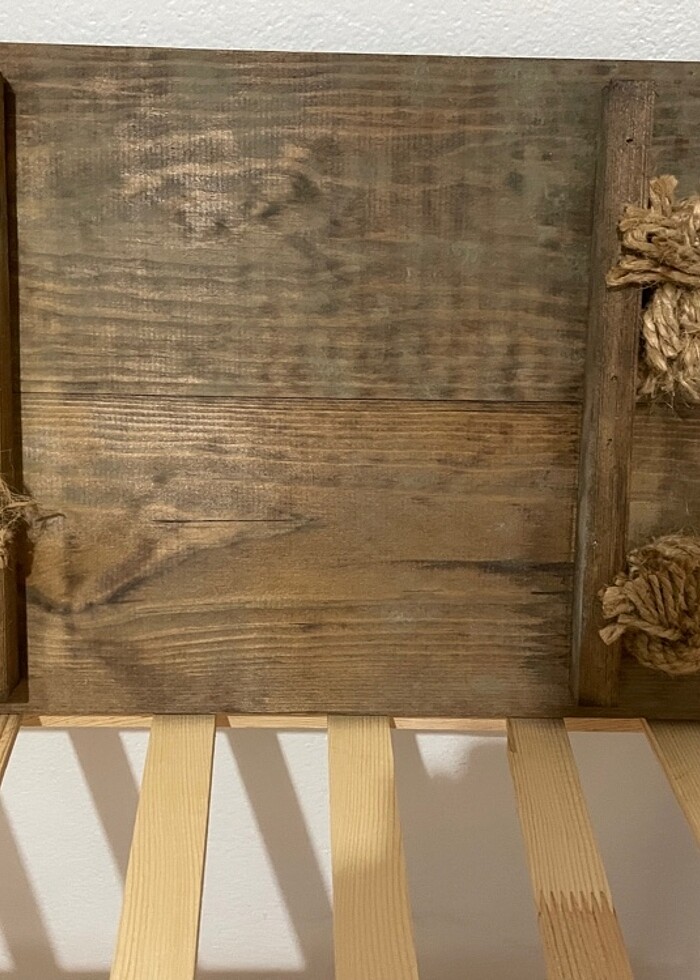 Ahşap söz tepsisi - Görsel 3