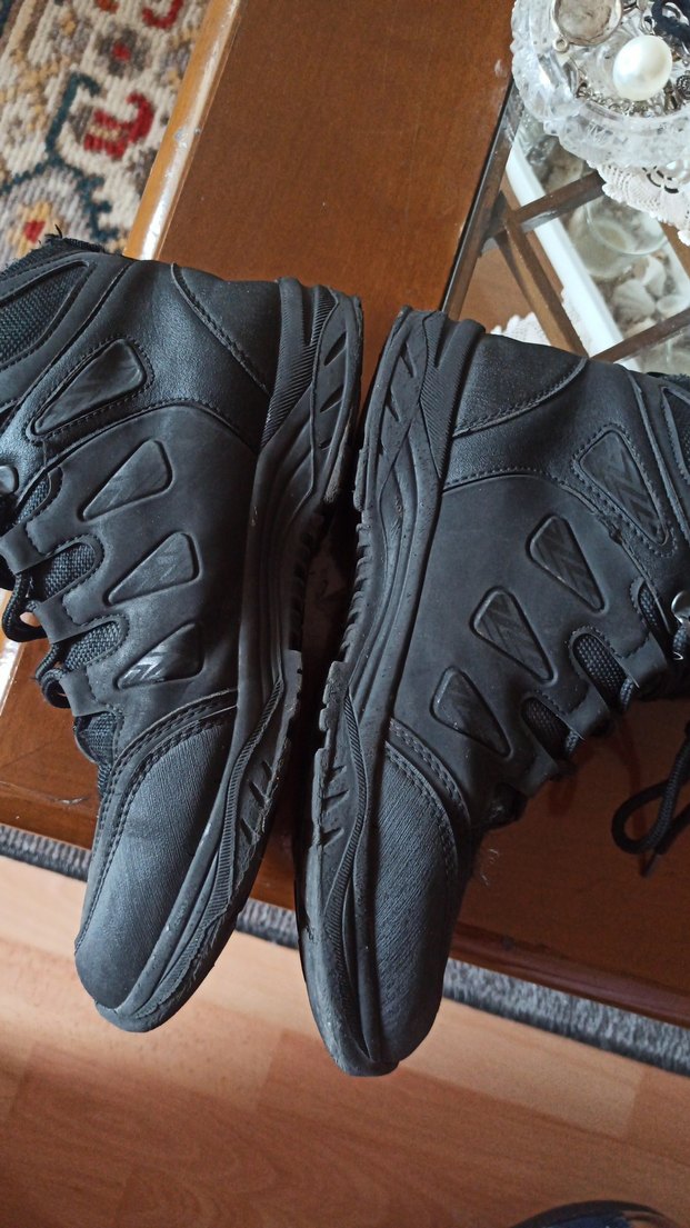 Siyah Bağcıklı Erkek Goth Botları - Görsel 2