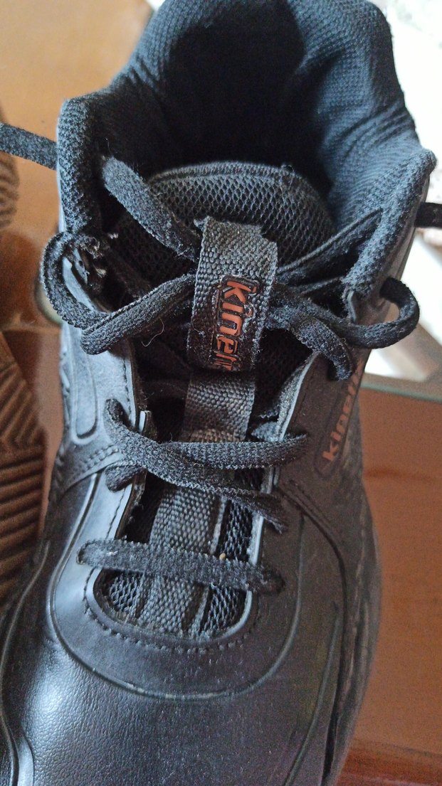 Siyah Erkek Spor Ayakkabı Bağcığı - Görsel 4