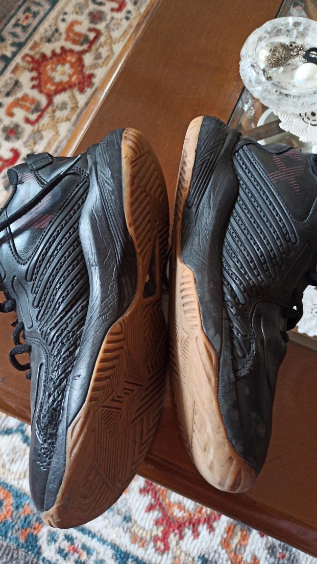 Siyah Erkek Spor Ayakkabı Bağcığı - Görsel 2