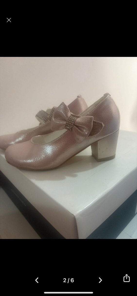 Kız Çocuk Topuklu Ayakkabı - Görsel 2