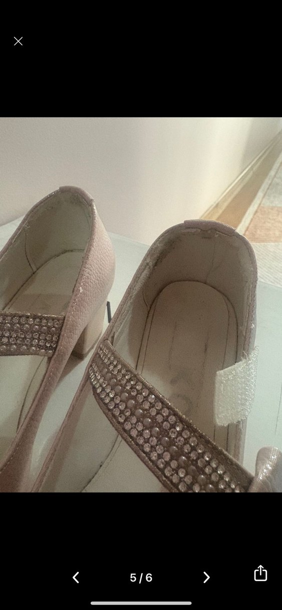 Kız Çocuk Topuklu Ayakkabı - Görsel 5