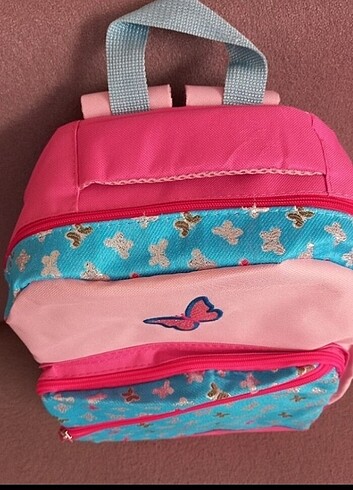 Kelebek Desenli Çocuk Sırt Çantası - Görsel 9