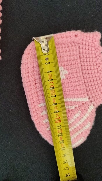 24 Beden çeşitli Renk Tunus işi bebek patiği