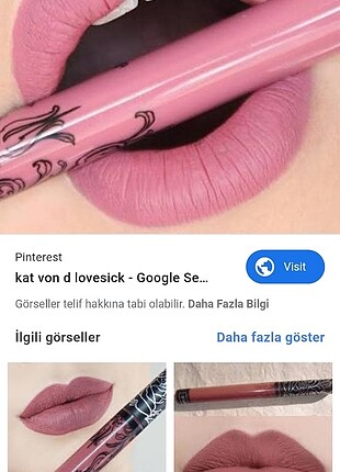 Kat d von lipstick renk lovesick 