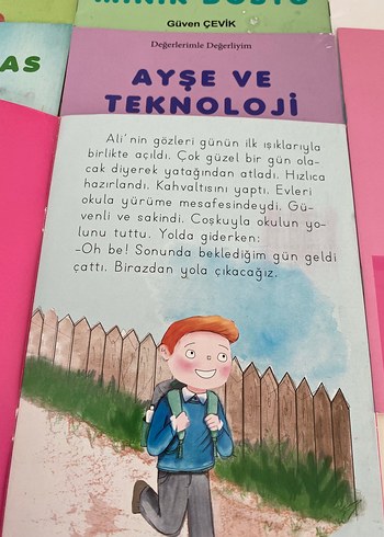 Beden Renk Değerlerimle Değerliyim Çocuk Kitap Seti