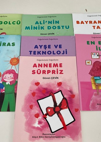 Değerlerimle Değerliyim Çocuk Kitap Seti