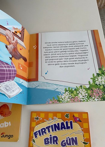 Çocuk Kitapları Seti: Duru ve Fırtınalı Bir Gün - Görsel 7