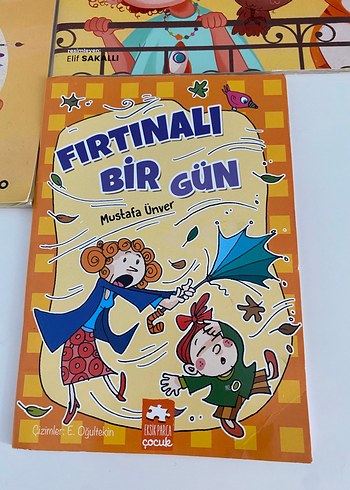 Çocuk Kitapları Seti: Duru ve Fırtınalı Bir Gün - Görsel 4