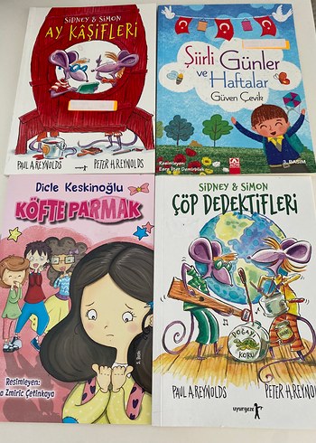Çocuklar için 4 Kitap Seti