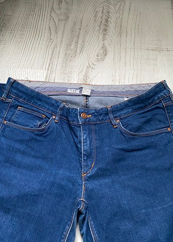 H&M kot pantolon 32 beden - Görsel 4