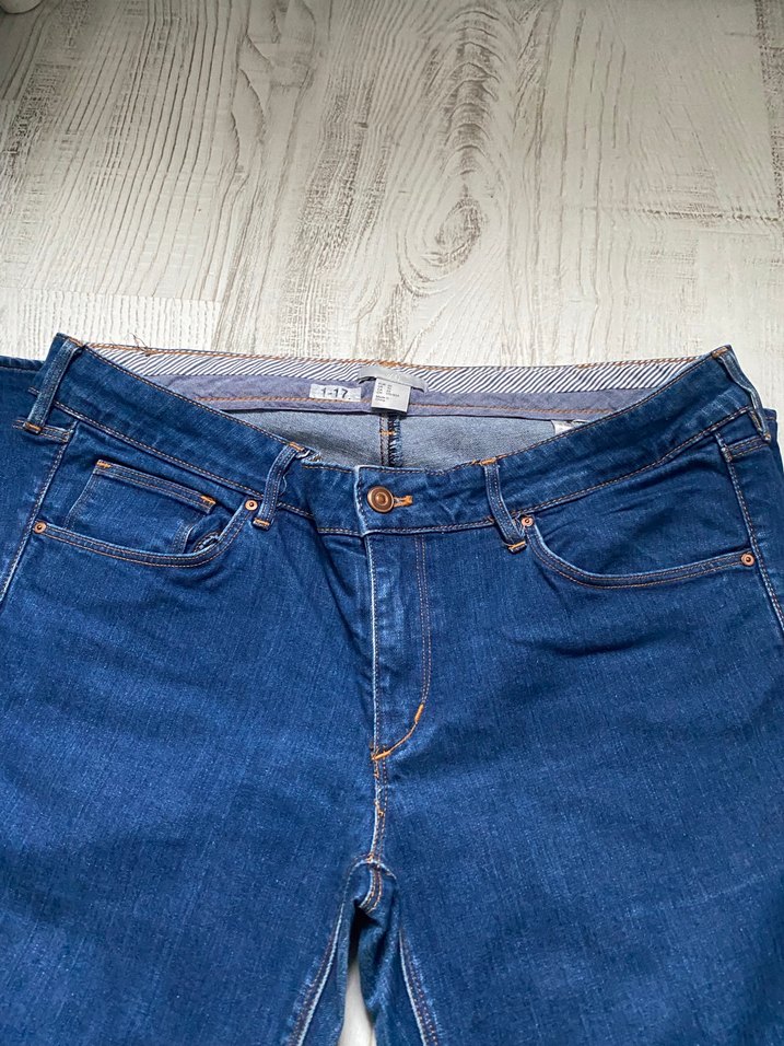 H&M kot pantolon 32 beden - Görsel 4