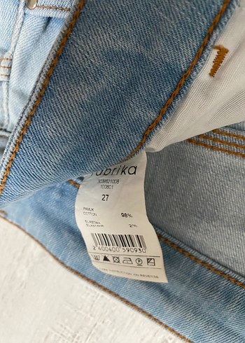 Fabrika kadın jean 27 beden - Görsel 2