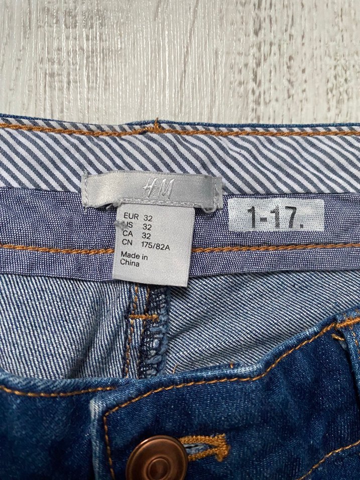 H&M kot pantolon 38 beden - Görsel 3