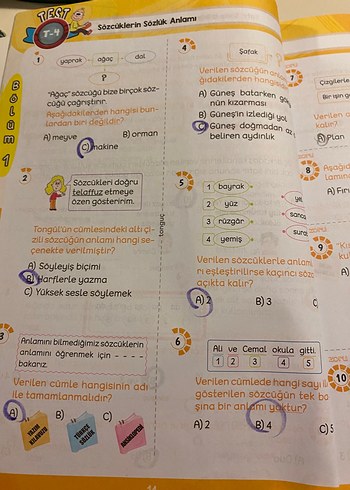 Tonguç 2. Sınıf Zoru Bankası Tüm Dersler - Görsel 2