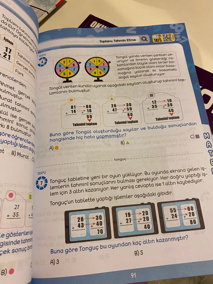 Tonguç 2. Sınıf Zoru Bankası Tüm Dersler - Görsel 3