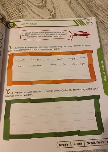 Doğa Koleji 4. Sınıf Etkinlik Kitabı - Görsel 9