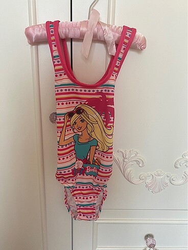 Barbie kız çocuk mayo 6-7 yaş