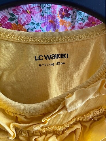 6 Yaş Beden H&M ve LCW üst 6-7 yaş